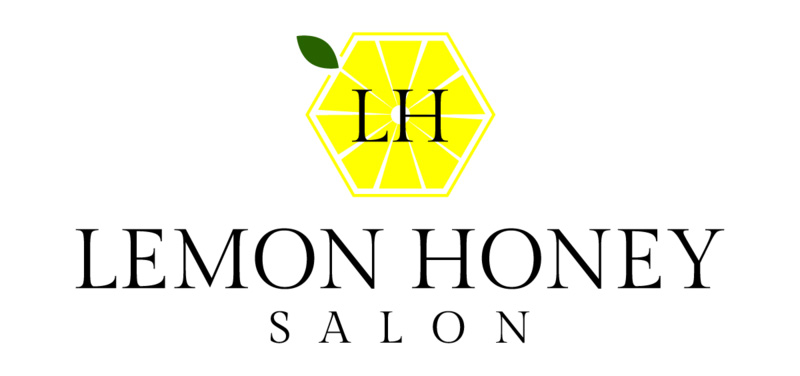 Lemon Honey Salon Text Logo